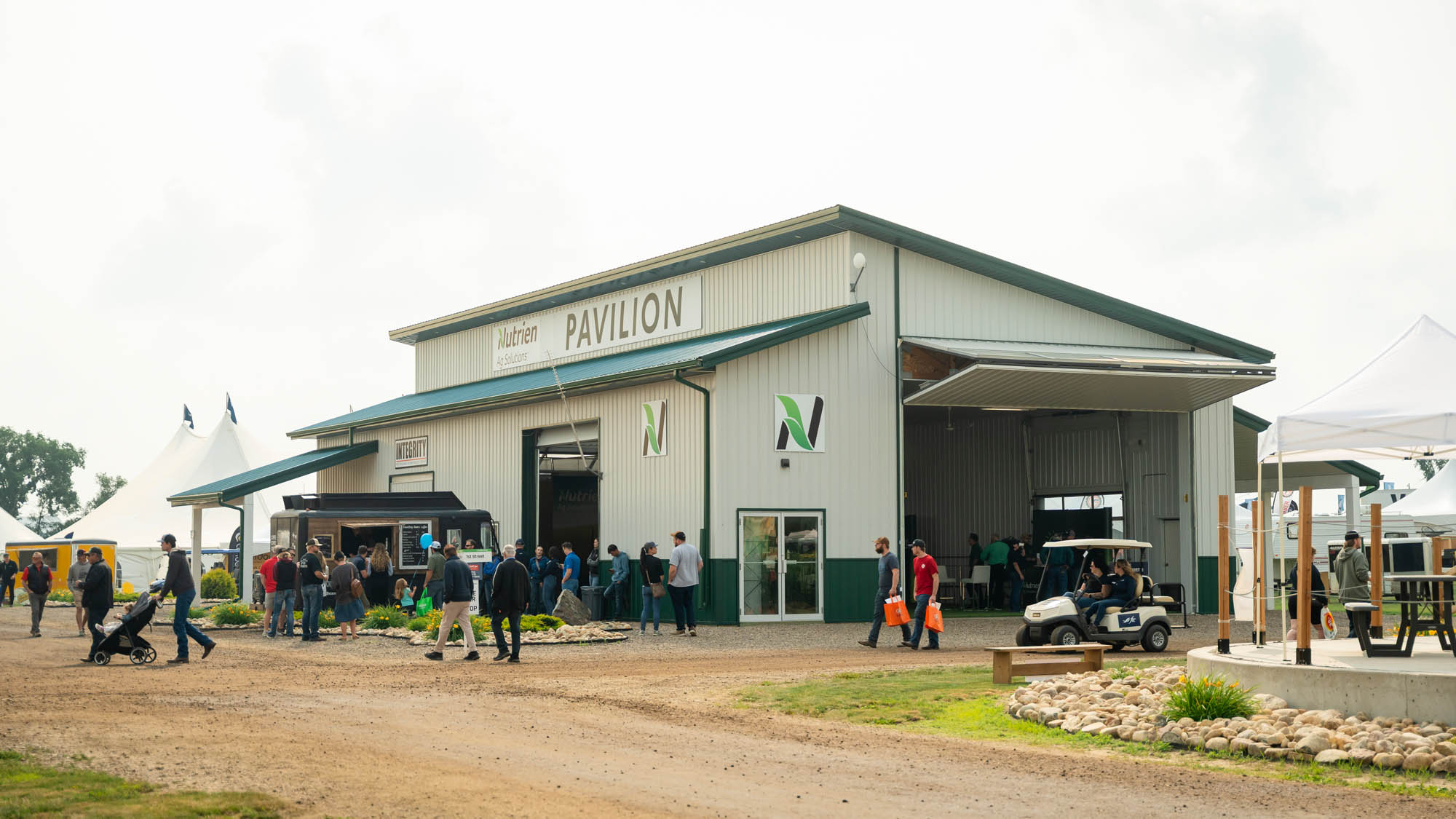 Agricultural trade show event photography by Greycrest Visuals, Canada